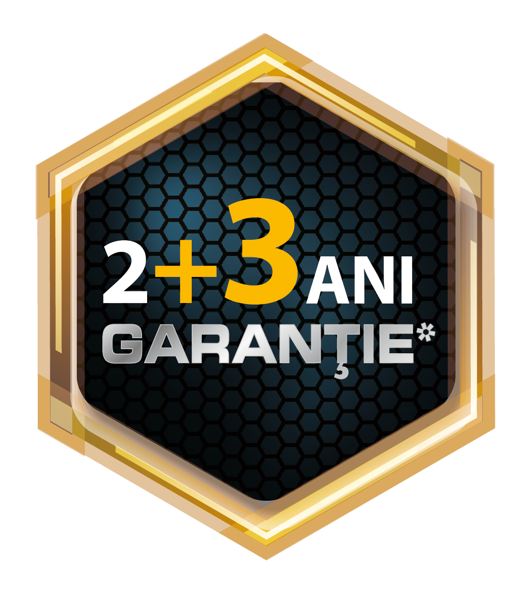 2+3 ani garanție