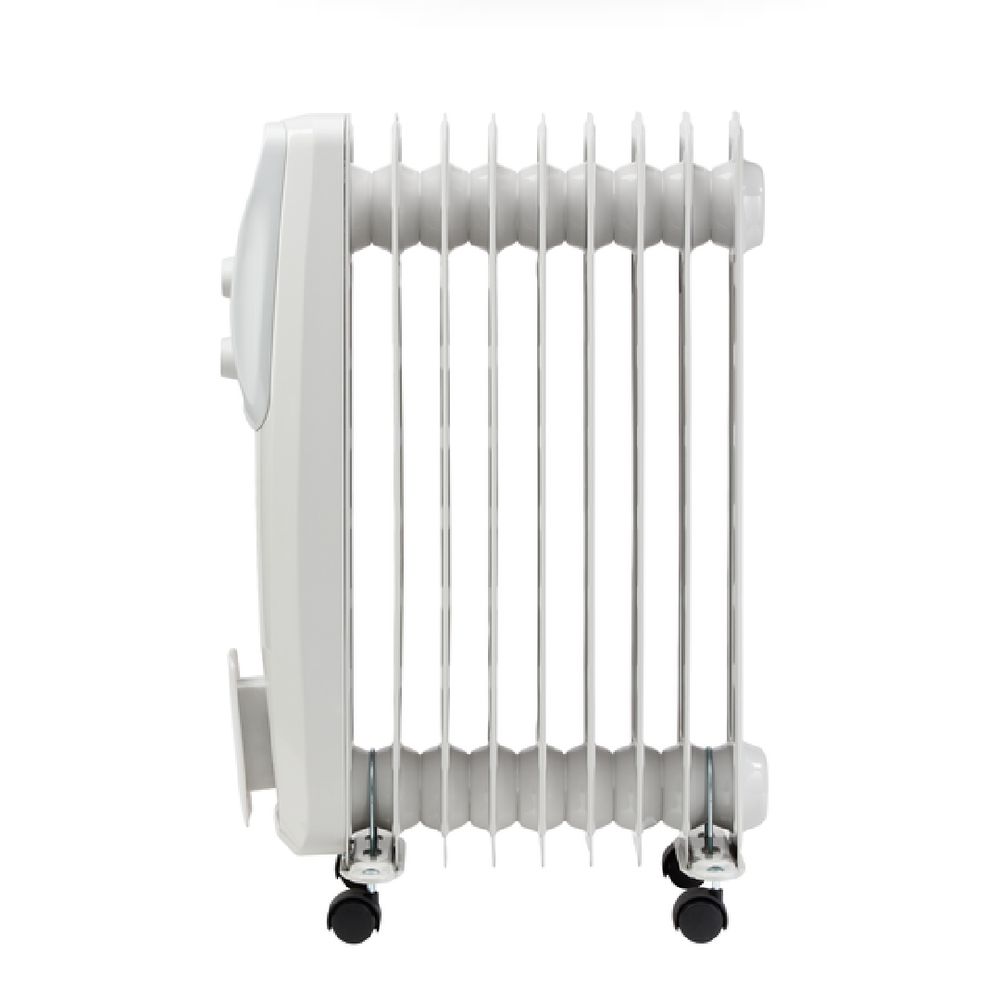 Calorifer electric Rowenta Intensium BU2620F0, 9 elemenți, 2000W, oprire automata, termostat mecanic