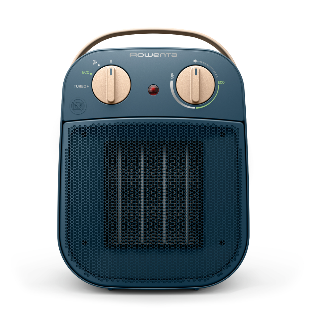 Aeroterma My Nomad SO8230F0, 1800 W, oprire automata, termostat ajustabil, mod Eco, albastru