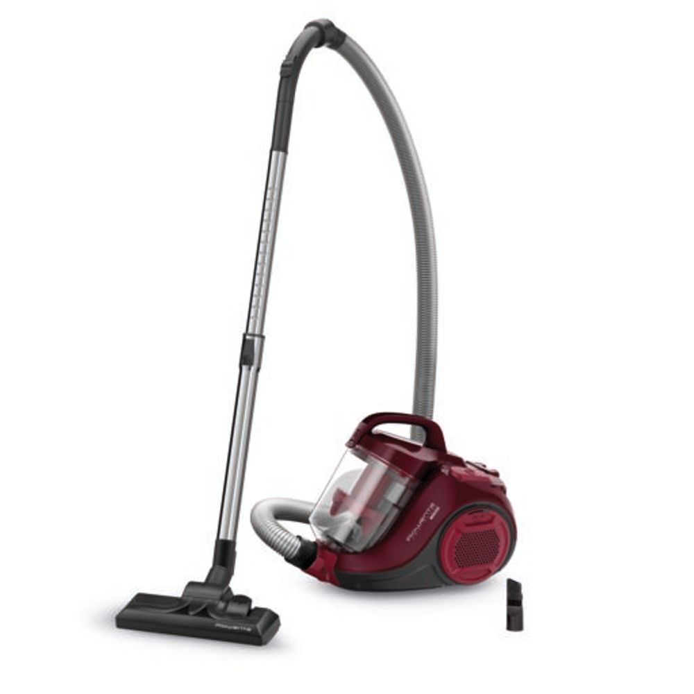 Aspirator fără sac Rowenta Swift Power Cyclonic RO2910EA, 750W, 3 niveluri de filtrare, acoperire 7.5m, motor Effitech, rosu