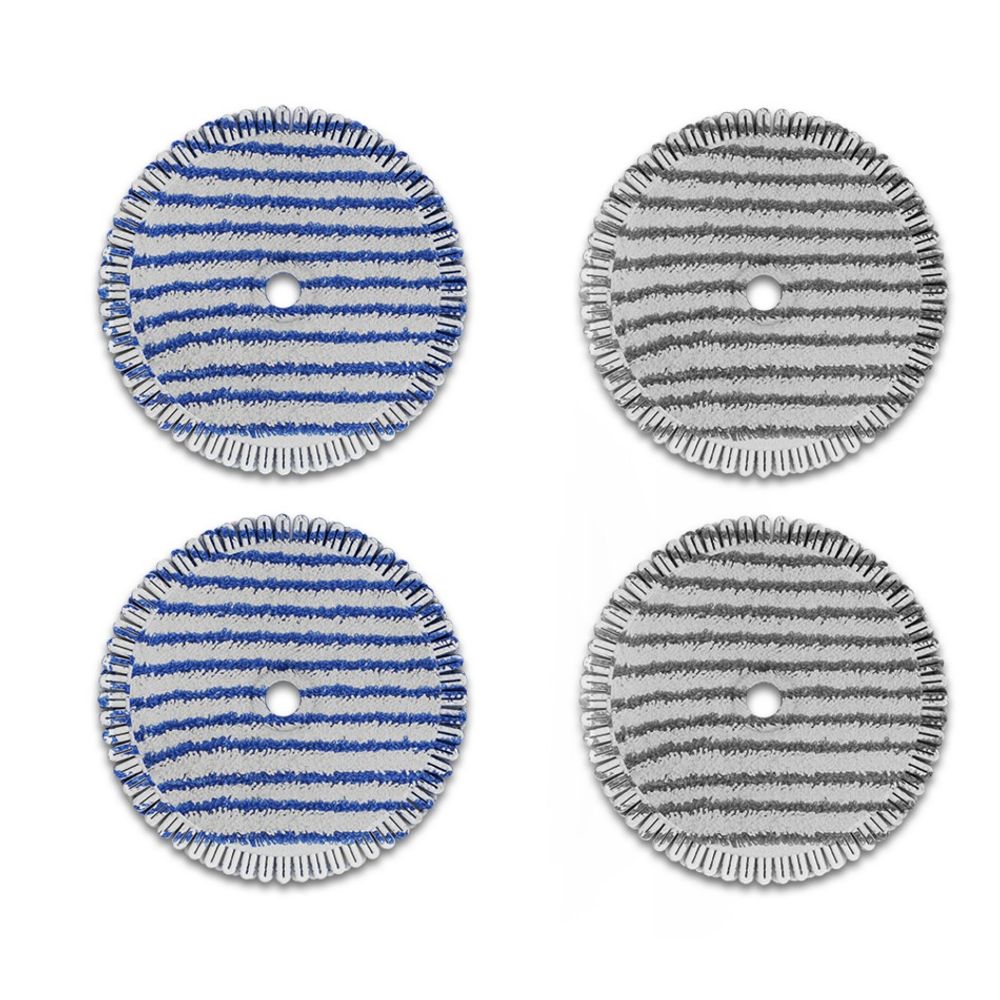 Kit 4 mopuri din microfibra Rowenta ZR009503, compatibil cu capul de aspirare AeroSpin Head al aspiratorului vertical Rowenta X-Force Flex 12.60 NEO si 13.60, seriile RH9Lxxx și RH9Axxx