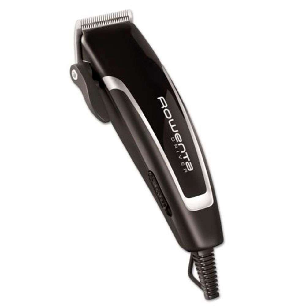 RESIGILAT Aparatul de tuns Rowenta Driver TN1603F0, 4 piepteni, 50 de lungimi de tăiere, stare Micro 1-2 mm, lame inox, 1.8m cablu,negru&argintiu
