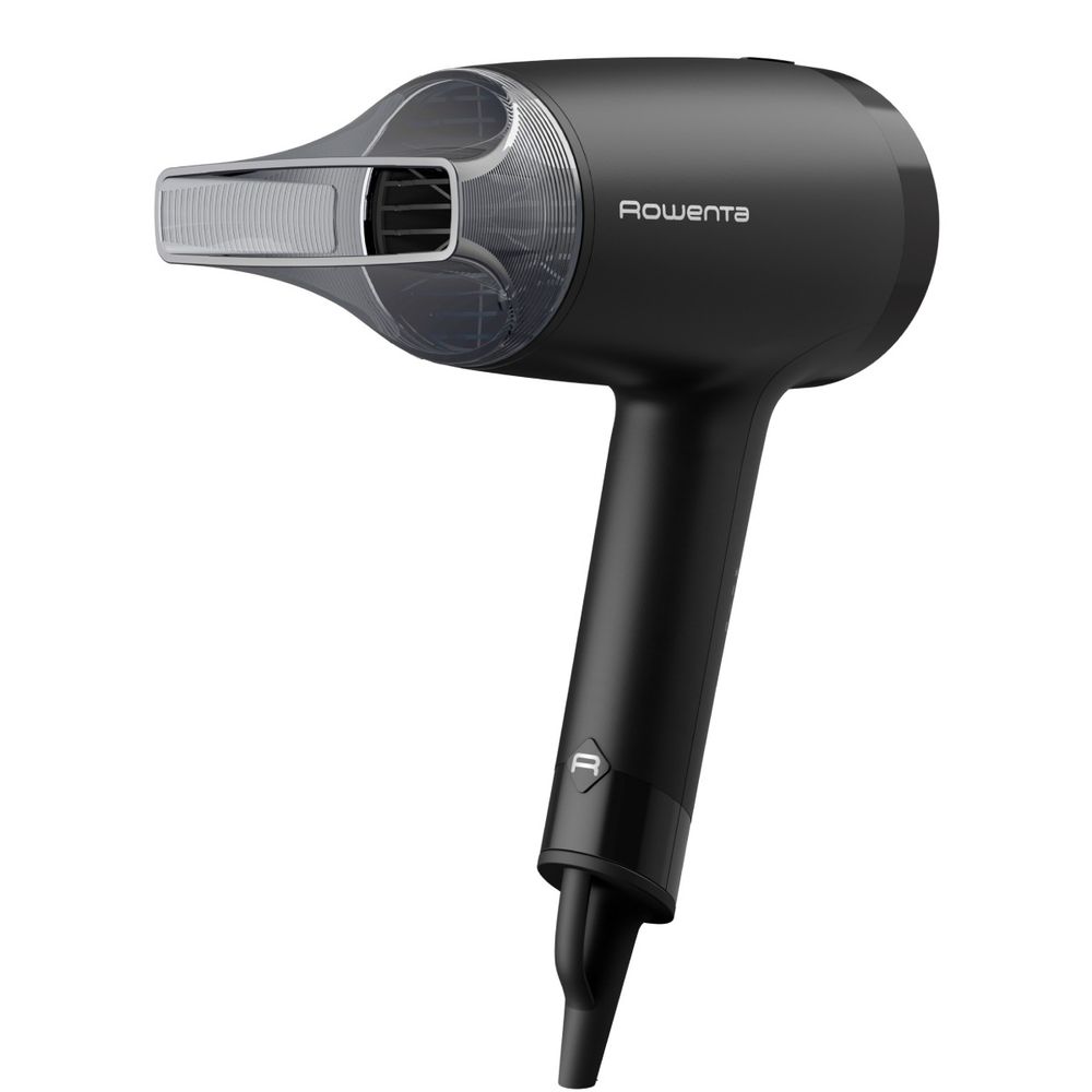Uscator de par Rowenta Express Style CV1803F0, 1600W, 2 trepte de temperatura si putere, Tehnologia Effiwatts, concentrator, negru