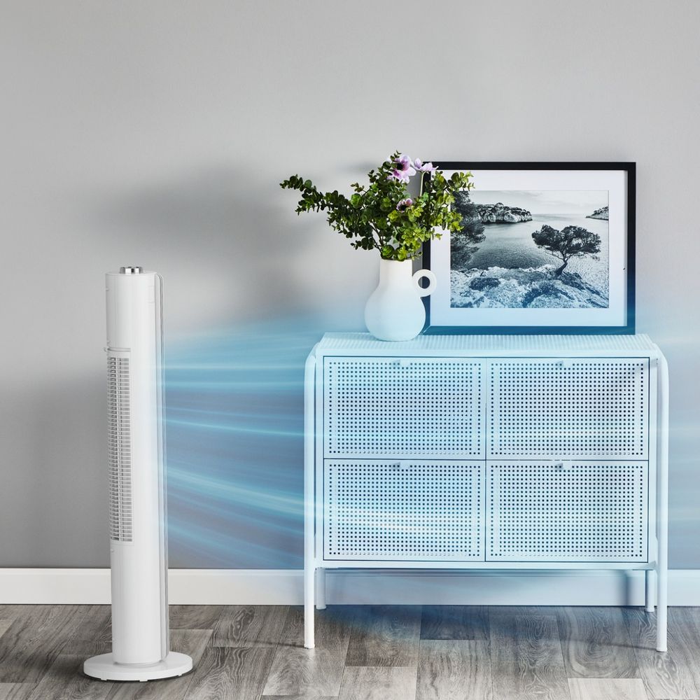 Ventilator Rowenta Urban Cool VU6720F0, 3 trepte de viteza, oscilatie