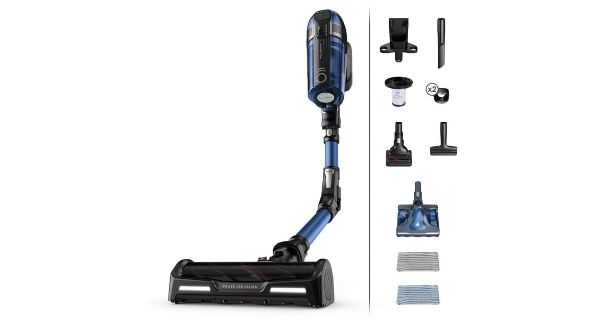 Aspirator vertical Rowenta X-Force Flex 12.60 Aqua