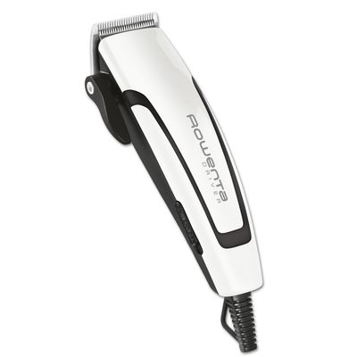 Aparat de tuns Rowenta Driver TN1601F1, 4 piepteni 3-6-9-12 mm, 3 micro-setari de precizie, negru & alb