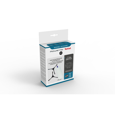Kit Rowenta ZR130002 cu filtru de inalta performanta si perii laterale, compatibil cu aspiratorul robot Rowenta X-Plorer S130 AI, seriile RR90xx
