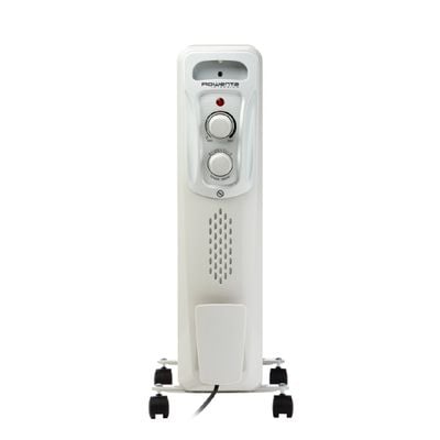 Calorifer electric Rowenta Intensium BU2620F0, 9 elemenți, 2000W, oprire automata, termostat mecanic