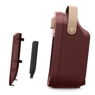 Aeroterma Rowenta My Nomad SO8231F0, 1800W, termostat reglabil, mod Eco & Turbo, maner transport, oprire automata, rosu