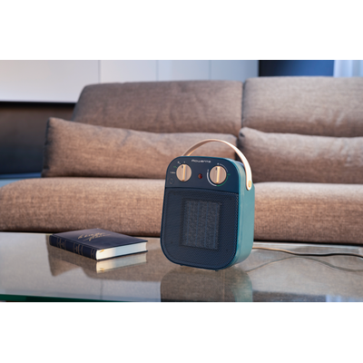 Aeroterma My Nomad SO8230F0, 1800 W, oprire automata, termostat ajustabil, mod Eco, albastru