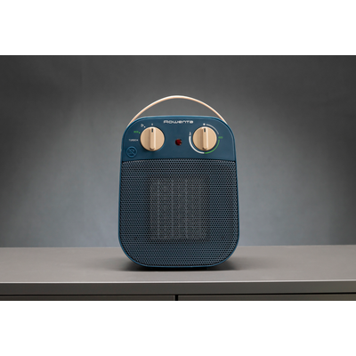 Aeroterma My Nomad SO8230F0, 1800 W, oprire automata, termostat ajustabil, mod Eco, albastru