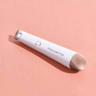 Aparat de masaj anti-imbatranire pentru ochi Rowenta My Beauty Routine LV2020F0, lumina LED rosie, alb & maro