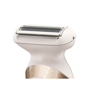 Aparat de tuns multifunctional Rowenta Trim & Style TN9154F0, tehnologie Wet & Dry, lame din inox, autonomie 60 minute, sistem de autoascutire, crem