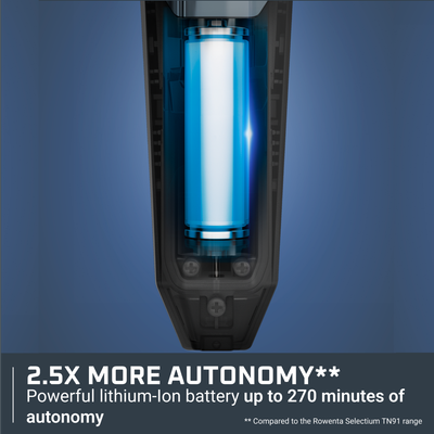 Aparat de tuns multifunctional Rowenta X Series 700 11 in 1 TN9610E0, 7500 RPM, autonomie 270 minute, lame din inox, 7 piepteni, tehnologie Wet & Dry, incarcare rapida, geanta pentru depozitare, negru & verde