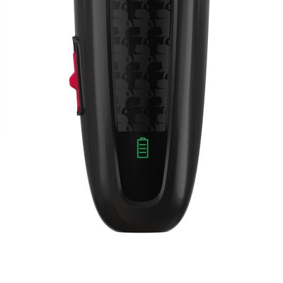 Aparat de tuns parul Rowenta x Karl Lagerfeld Perfect Line TN152LF0, lame inox, 6 piepteni, 5200 rpm, negru