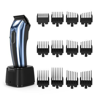 Aparat de tuns Rowenta Barber Experience TN1551E0, lame inox, 6500 rpm, autonomie 150 minute, 0.6 - 26.5 mm, cablu alimentare 1.8 m, albastru & negru