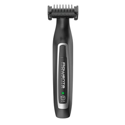 Aparat hibrid de tuns, conturat și bărbierit Rowenta Forever Sharp TN6000F5, wet&dry, lame inox cu tehnologie de autoascutire, 3 piepteni, negru