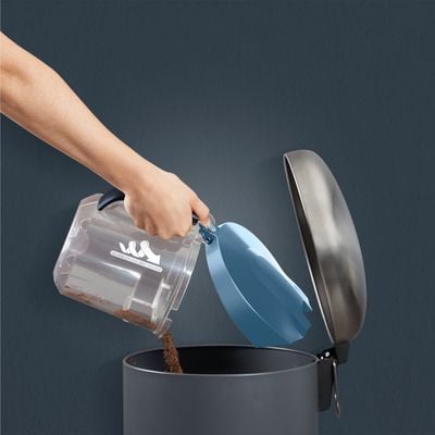 Aspirator fara sac Rowenta Compact Power XXL RO4B11EA, 900 W, recipient pentru praf 2.5 L, filtrare 99.98%, compact, bleu