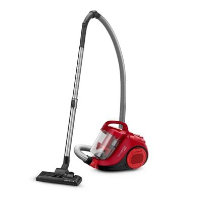 Aspirator fără sac Rowenta Swift Power Cyclonic RO2913EA, 750W, 3 niveluri de filtrare, Tehnologie Effiwatts, acoperire 7.5m, motor Effitech, roșu