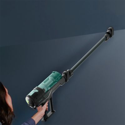 Aspirator vertical fara fir Rowenta X-Force 8.80 RH1831E0, 250 W, 100 air watts, autonomie de pana la 45 minute, iluminare LED, sistem Digital Control, greutate redusa, filtrare pana la 99%, verde & negru