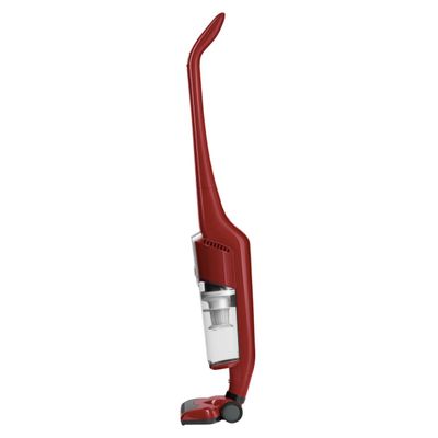 Aspirator vertical Rowenta Air Force Light RH6543WH, autonomie max 30 min, iluminare cu led, recipient 0.65L, filtru spumă, Roșu