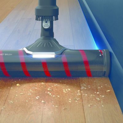 Cap de aspirare cu perie pentru parchet Rowenta ZR045010, iluminare LED, compatibil cu aspiratorul X-Force 9.60, seriile RH20xx