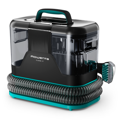 Pachet PROMO Aspirator tapiterie Rowenta Clean IT IN5020F0 si Detergent lichid Rowenta XD5320F0 pentru textile, covoare si pete animale de companie, 1 litru