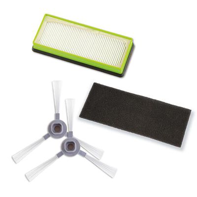 Set filtre si perii laterale Rowenta ZR177002, pentru aspirator robot Rowenta X-Plorer Serie 80, 120, seriile RR77xx, RR78xx
