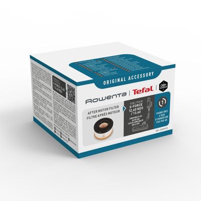 Filtru de motor Rowenta ZR009015, compatibil cu aspiratoarele verticale Rowenta X-Force Flex 12.60 NEO, X-Force Flex 13.60 si 14.80, seriile RH9Axxx, RH9Bxxx, RH9Cxxx, RH9Lxxx