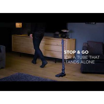 Aspirator vertical Rowenta X-PERT 6.60 RH6877WO, 2 in 1, autonomie 45 minute, mod Eco, functie Boost, rosu & gri