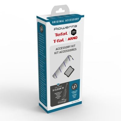 Kit accesorii Rowenta ZR336A01 cu rola si filtru lavabil, compatibile cu aspiratorul vertical cu spalare Rowenta X-Clean 10, seriile YY754xx, GZ703xx