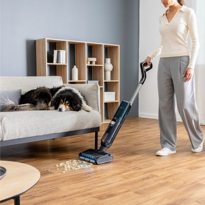 Kit accesorii Rowenta ZR337A01 cu 2 role si filtre lavabile, compatibile cu aspiratorul vertical cu spalare Rowenta X-Clean 7, seriile GZ57xxx