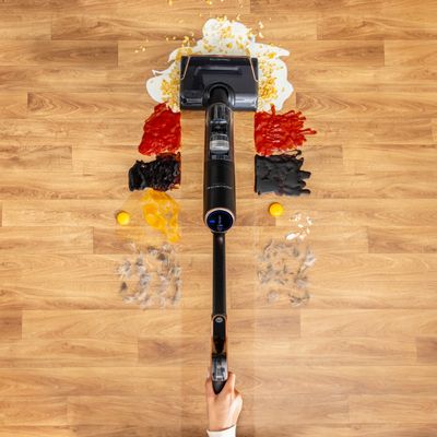 Kit accesorii Rowenta ZR337A01 cu 2 role si filtre lavabile, compatibile cu aspiratorul vertical cu spalare Rowenta X-Clean 7, seriile GZ57xxx