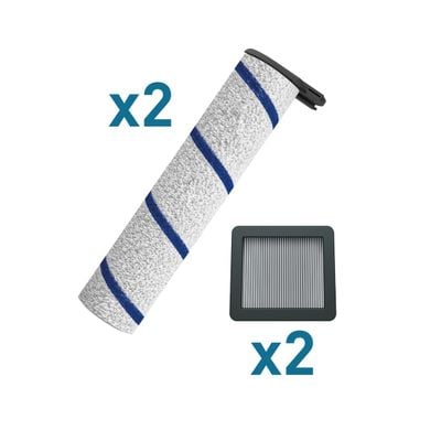 Kit accesorii Rowenta ZR337A01 cu 2 role si filtre lavabile, compatibile cu aspiratorul vertical cu spalare Rowenta X-Clean 7, seriile GZ57xxx