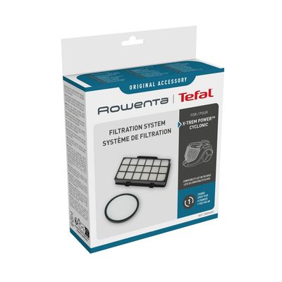 Kit 2 filtre Rowenta ZR006001, compatibile cu aspiratoarele Rowenta X-Trem Power Cyclonic si Green Force Cyclonic Max / Effitech, seriile RO69xx, RO72xx, RO7Cxx si RO7Bxx