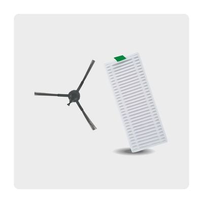 Kit Rowenta ZR185002 cu filtru de inalta performanta si perii laterale, compatibil cu aspiratorul robot Rowenta X-Plorer S75 si S75+, seriile RR85xx