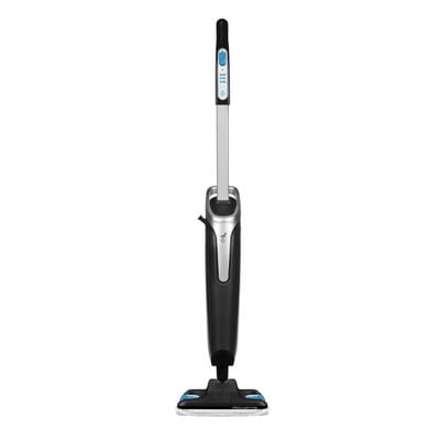 Mop cu abur Rowenta Steam Power RY6555WH, 1200W, 0.6L, filtru anticalcar, 3 setari de reglaj al aburului, Negru/Albastru