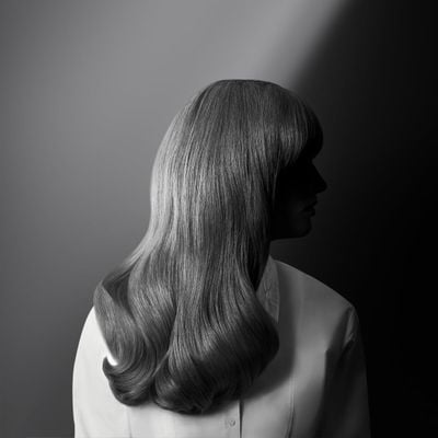 Uscator de par ROWENTA x Karl Lagerfeld Express Style CV184LF0, 1600 W, 2 trepte de temperatura, invelis Keratin & Glow, concentrator, negru