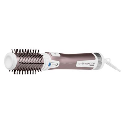 Perie rotativă Rowenta Brush Activ' Premium Care CF9540, 1000W, 2 trepte, 2 viteze, ionizare, 2 perii, Cashmere Keratin,  &icirc;nveliş ceramic, roz