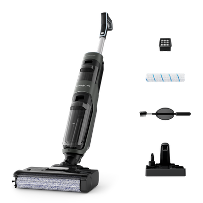 Pachet PROMO Aspirator cu spalare Rowenta X-Clean 4 GZ5037WO si Aspirator de mână Rowenta X-Touch AC9736WO