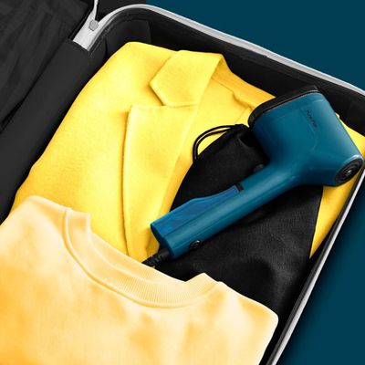 Pachet PROMO Aparat de călcat vertical PURE POP Tefal DT2020E1 & Ventilator de birou Rowenta Turbo Silence Extreme VU2630F0