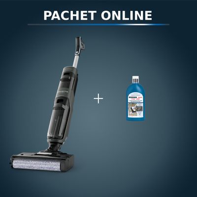 Pachet PROMO Aspirator cu spalare Rowenta X-Clean 4 GZ5037WO & Detergent pentru aspirator cu spalare Rowenta ZR340LV1