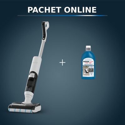Pachet PROMO Aspirator cu spalare Rowenta X-Clean 5 Pro GZ5435E0 & Detergent pentru aspirator cu spalare Rowenta ZR340LV1