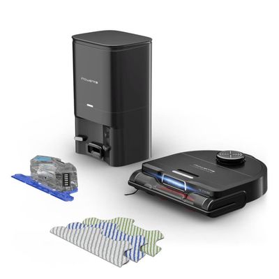 Pachet PROMO Aspirator robot Rowenta X-Plorer Serie 240 AI+ RR9695WH & Set filtru & perie laterala Rowenta ZR294002