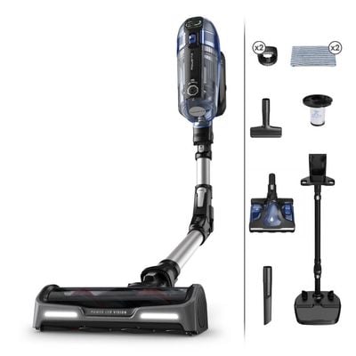 Pachet PROMO Aspirator vertical fara fir Rowenta X-Force Flex 14.6 Aqua RH99C3WO si Baterie Rowenta ZR009702, cu autonomie extinsa