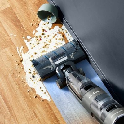 Pachet PROMO Aspirator cu spalare Rowenta X-Clean 4 GZ5037WO & Kit accesorii role si filtre Rowenta ZR335A00