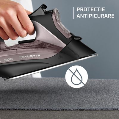 Pachet PROMO Fier de calcat cu abur Rowenta Rowenta Express DW4345D1 & Masa de calcat Tefal TI1200E1