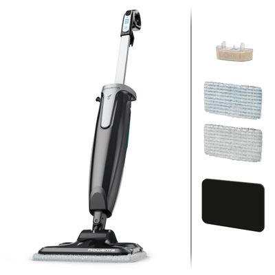 Pachet PROMO Mop cu abur Rowenta Steam Power RY6555WH & Kit de intretinere 2x Filtru anticalcar Rowenta ZR006501