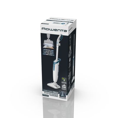 Pachet PROMO Mop cu abur Rowenta Steam Power RY6597WH & Uscător de păr Rowenta Studio Dry Rowenta x Karl Lagerfeld CV581LF0