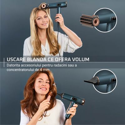 Pachet PROMO Uscator de par Rowenta Maestria For You HY9430E0 & Ondulator de par Rowenta Twist Curl CF4620E0